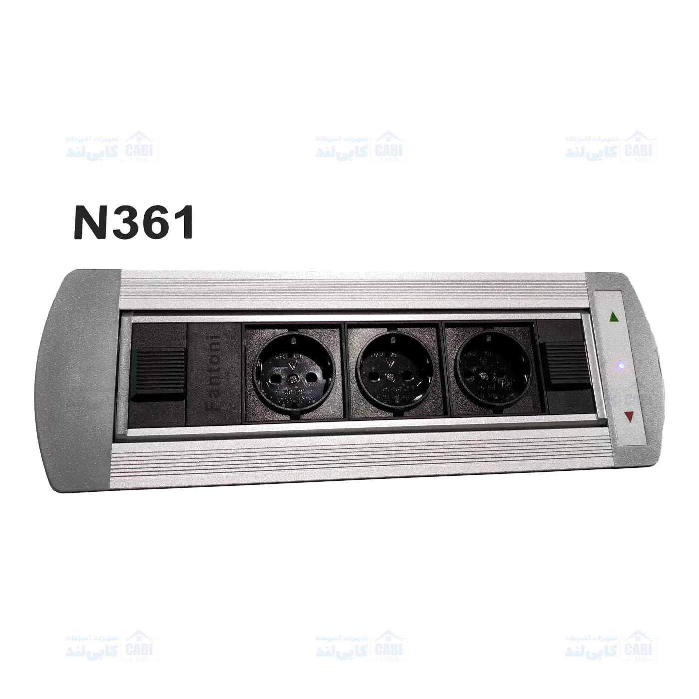 پریز برق توکار فانتونی مدل N361