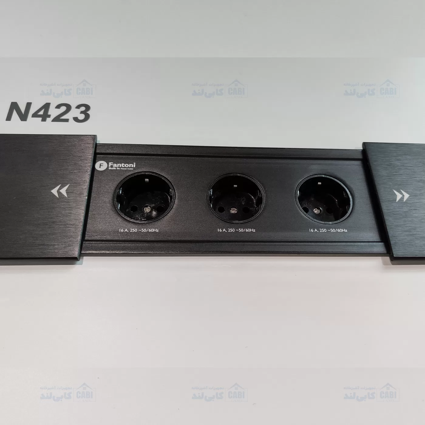 پریز برق کشویی دو طرفه فانتونی مدل N423