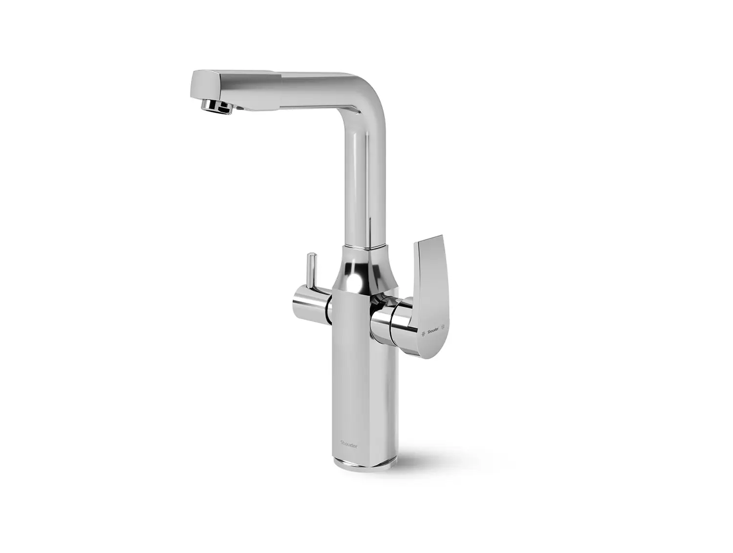 شیر ظرفشویی دو منظوره شودر مدل یونیک پلاس کروم