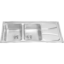 سینک فانتزی توکار درسا مدل DS3115-116 نمای روبرو با زاویه