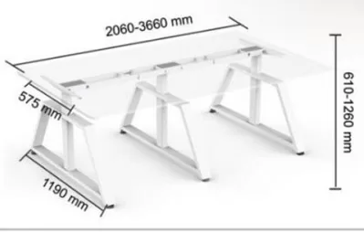 پایه میز کنفرانس برقی فانتونی T302