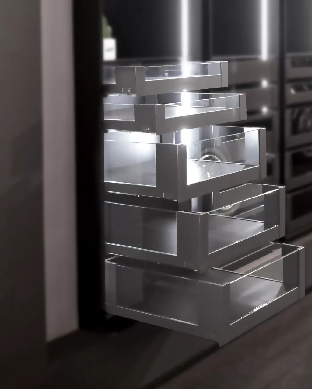 سوپر لردر لولایی مدل اسلیم شیشه سالید هد فانتونی عمق ۳۰ تا ۵۰ عرض آزاد کد E241 تا E245