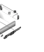 مشخصات سوپر لردر دو طبقه کوتاه زیر صفحه دبل باکس با عرض آزاد و عمق ۳۰ تا ۵۰ فانتونی مدل F411 تا F415