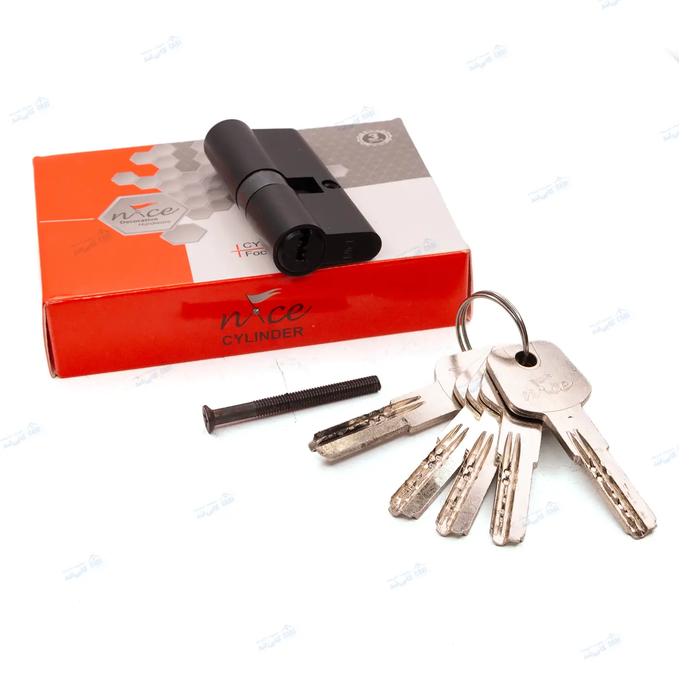 توپی (سیلندر) سوئیچی ۷ سانت نایس N985 مشکی