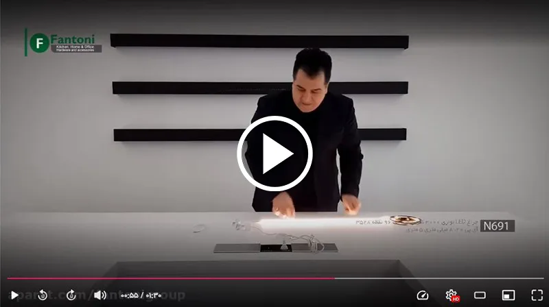 چراغ LED نواری 8میلی متری 96(SMD3528) فانتونی N691