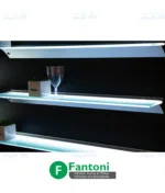 شلف شیشه ای نوری ۲۲۰ ولت سری ۱۱ با نور سرد سایز ۶۰, ۹۰ و ۱۲ فانتونی N111, N112 و N113