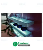 چراغ LED شلف نوری دو طرفه و فرانت آلومینیوم سایز ۶۰, ۹۰ و ۱۲۰ سانتیمتر فانتونی N121, N122 و N123