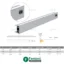چراغ LED دو طرفه جهت جلوی شلف همراه با سنسور چشمی فانتونی N721 تا N723