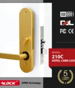قفل کارتی هتلی ALOCK مدل 210C