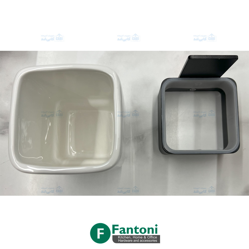 هولدر لیوانی جای مسواک و خمیر دندان سرامیکی سری C فانتونی S028