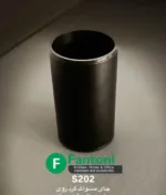 جای مسواک گرد روی صفحه رنگ مشکی مات سری M فانتونی S202