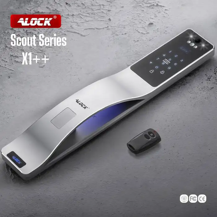 قفل هوشمند دیجیتال ALOCK مدل Scout (X1++) Silver