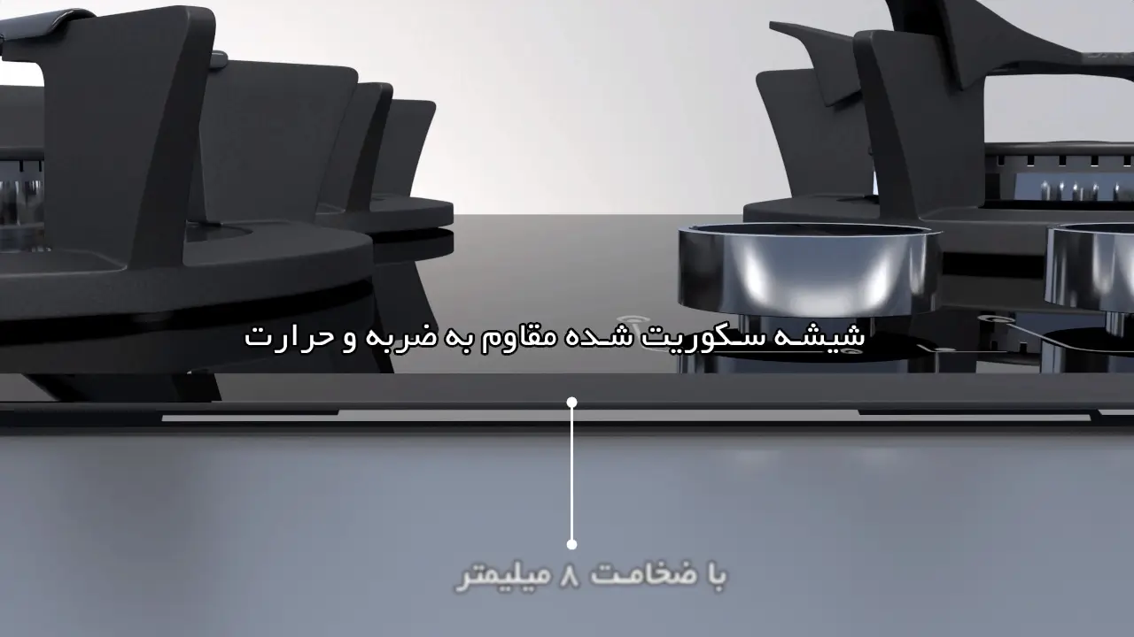 اجاق گاز شیشه ای داتیس مدل DG-565