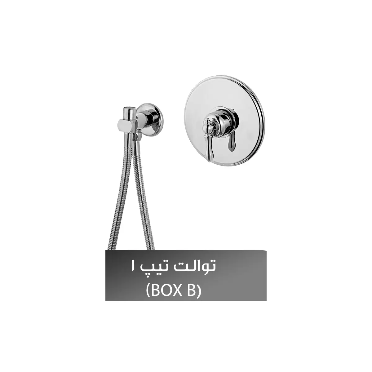 شیر توالت توکار شیذر مدل آترینا تیپ ۱