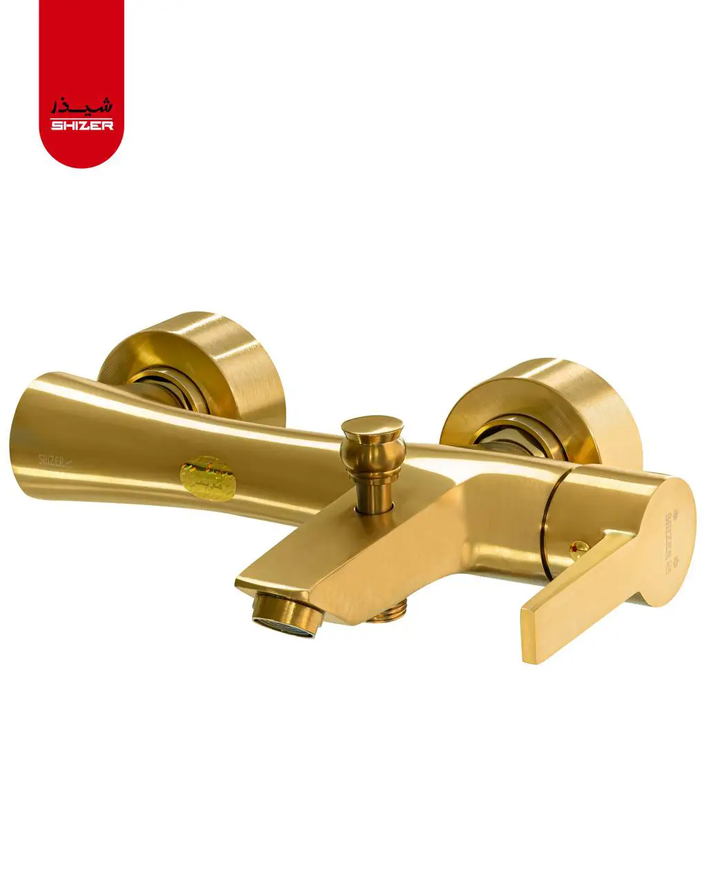 شیر حمام شیذر مدل ونیز طلا مات