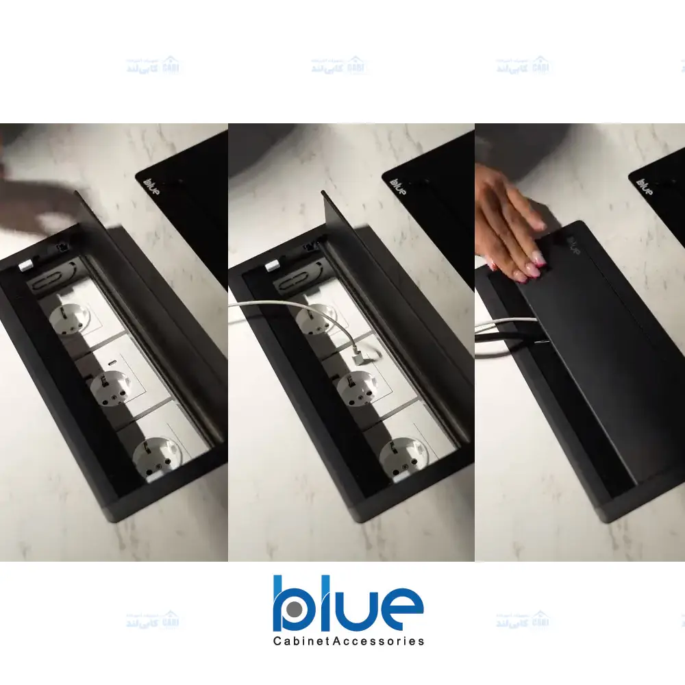 پریز برق توکار بلو مدل BK7