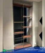شلف دکوراتیو مدل PERSIAN رنگ شامپاینی فانتونی P360