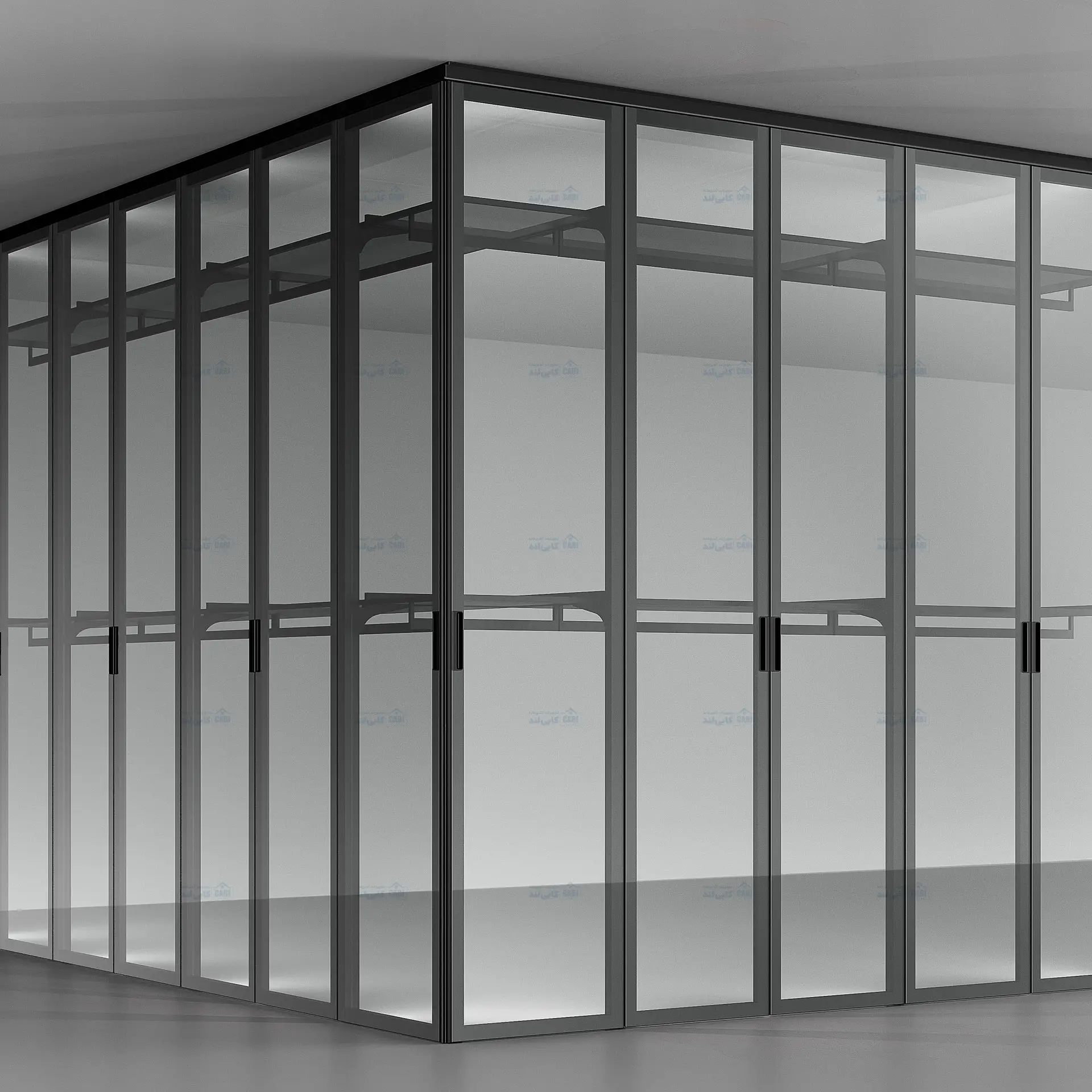 شلف دکوراتیو نوک مدادی مات مدل Rotelle فانتونی P310