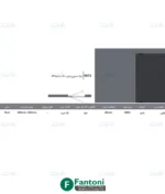 لولا محوری چوب تک جداره 1/3 فانتونی K812