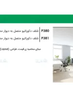 شلف دکوراتیو مدل Chelsea فانتونی P380 و P381