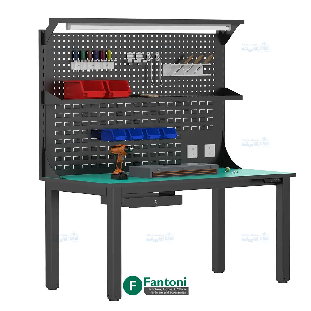 میز کار و ابزار برقی پایه قابل تنظیم فانتونی T500