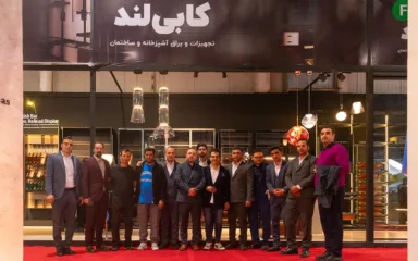 غرفه کابی لند در 29 مین نمایشگاه تخصصی صنعت ساختمان مشهد و ارائه جدیدترین محصولات برند فانتونی و برند OLO Collection