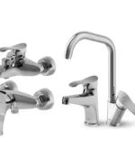 ست کامل شیرآلات شودر مدل لرد کروم